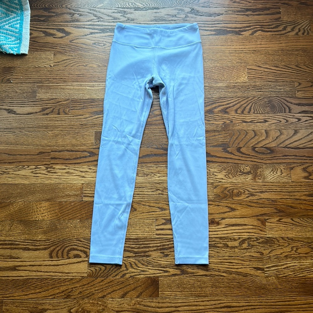 Athleta girl full length light purple leggings